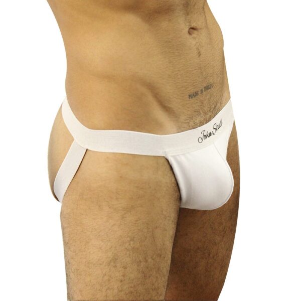 Cueca Jockstrap Sexy Com Abertura Na Parte De Trás - Imagem 4