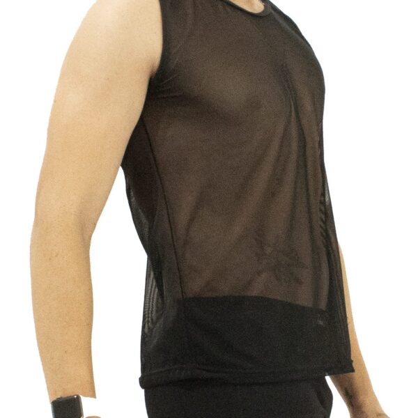 Camiseta Regata Machão Transparente John Skull - Imagem 4