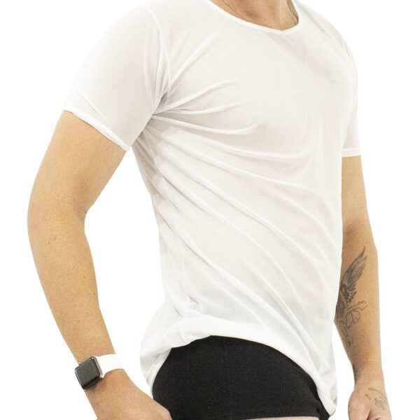 Camiseta Transparente T-Shirt Unissex Sexy John Skull - Imagem 2