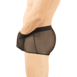 Cueca Mini Boxer Transparente em Tule Sexy e Confortável
